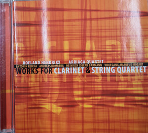 Roeland Hendrikx & Arriage Quartet │ Works for clarinet & string quartet